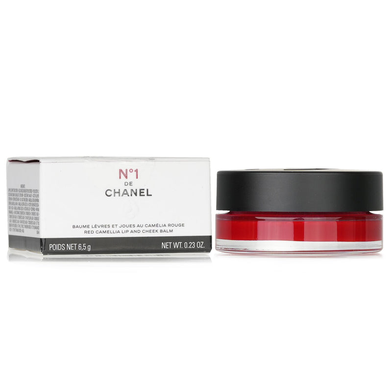 รีวิว CHANEL no.1 Lip & Cheek Balm สี 01 Red Camellia