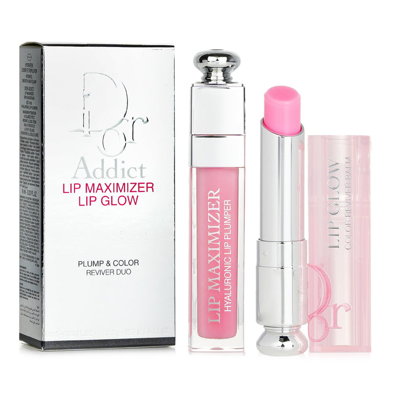 Christian Dior Addict Lip Maximizer & Lip Glow Reviver Duo:  2pcs