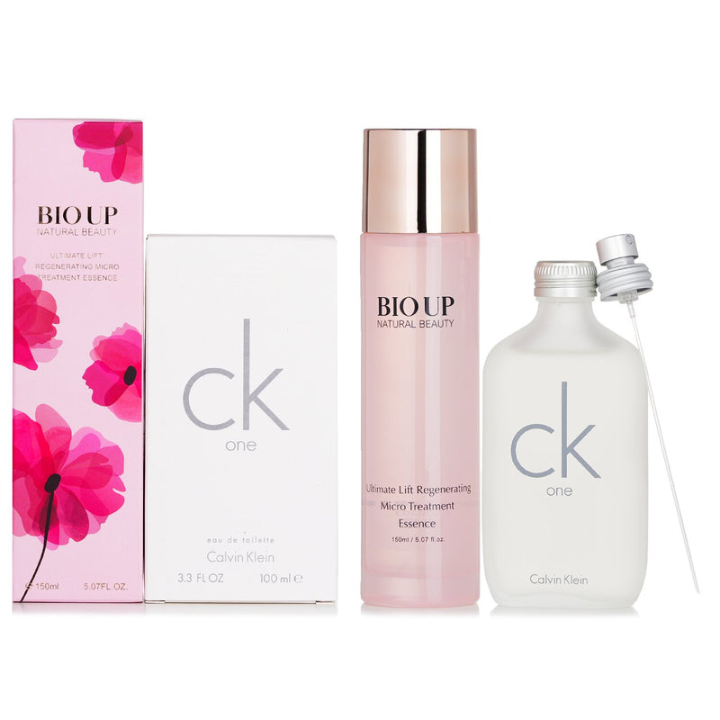 Calvin Klein Calvin Klein CK One EDT Spray + Natural Beauty BIO UP Ultimate Lift Essence  2pcs