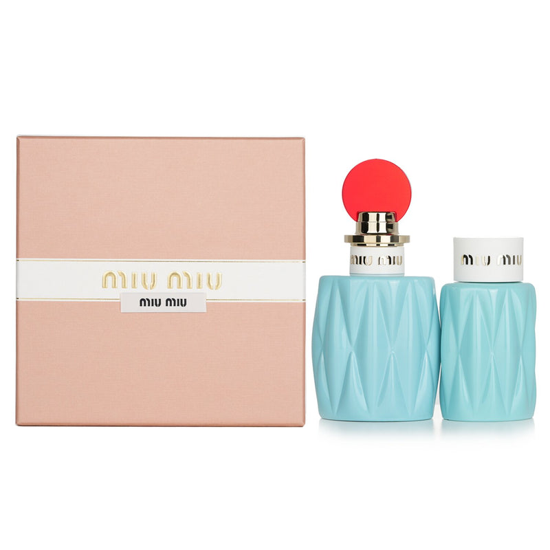 Miu Miu Eau De Parfum Spray Set:  2pcs