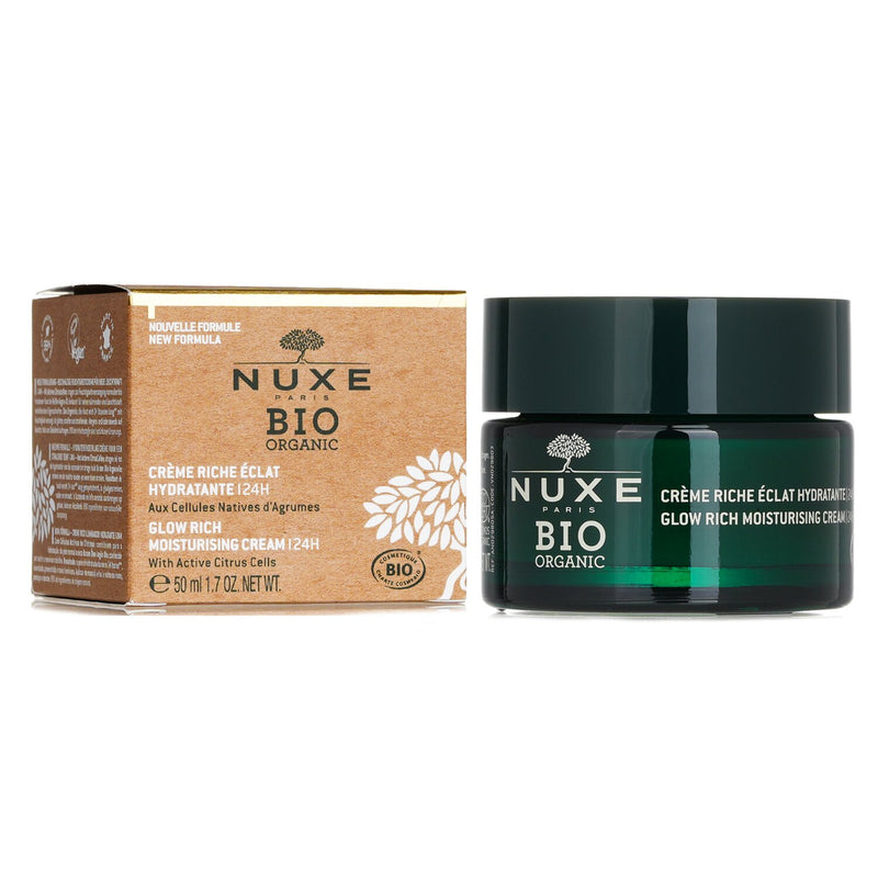 Nuxe Bio Organic Glow Rich 24H Moisturising Cream  50ml/1.7oz