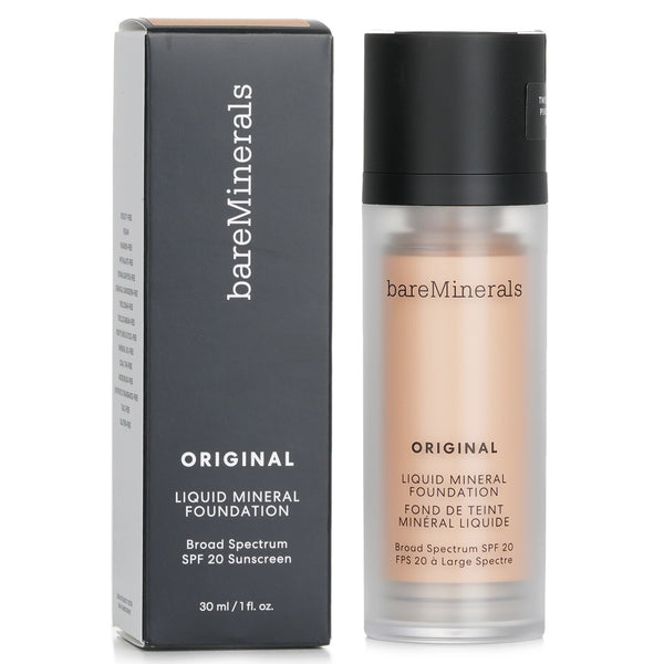 BareMinerals Original Liquid Mineral Foundation SPF 20 - # 09 Light Beige (For Light Cool Skin With A Pink Hue) (Exp. Date: 04/2023)  30ml/1oz