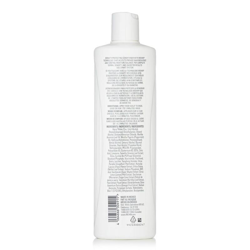 Nioxin Density System 1 Scalp Therapy Conditioner (Natural Hair, Light Thinning)  500ml/16.9oz