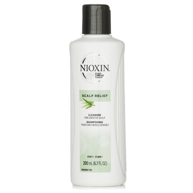 Nioxin Scalp Relief Cleanser Shampoo (For Sensitive Scalp)  200ml/6.7oz