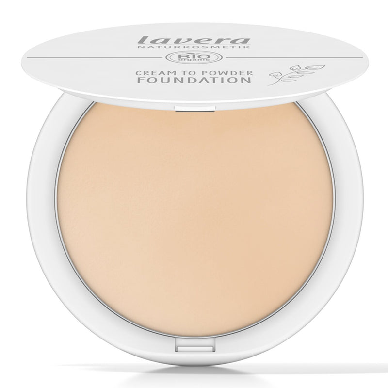 Lavera Cream to Powder Foundation - # 01 Light  10.5g