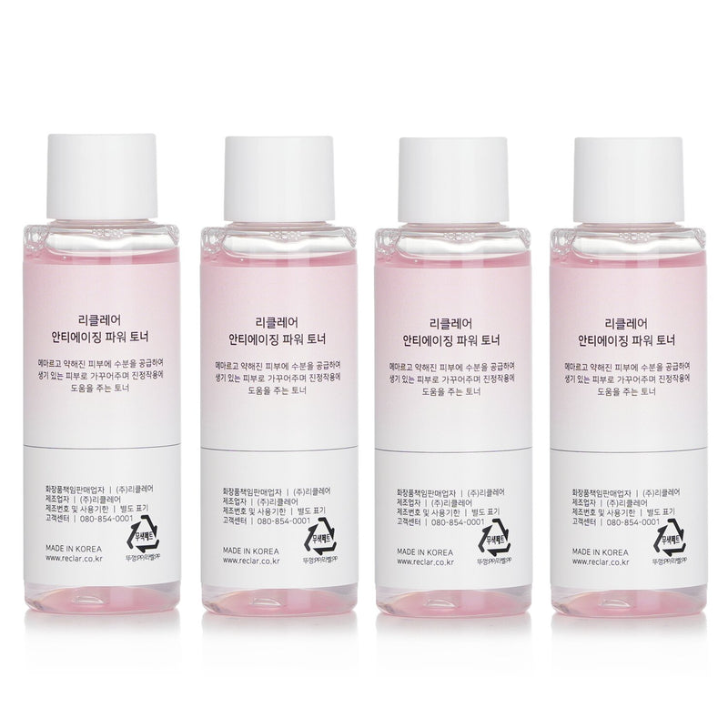 Reclar Anti Aging Power Toner  4x 50ml