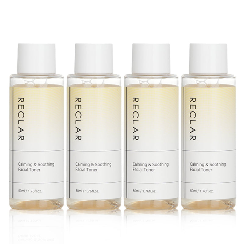 Reclar Calming & Soothing Facial Toner  4x50ml