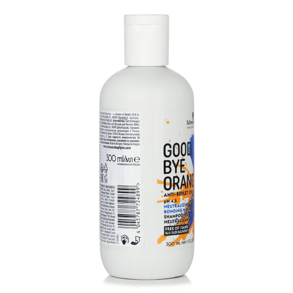 Schwarzkopf Goodbye Orange Shampoo (For Medium brown to dark blonde Hair)  300ml/10.1oz