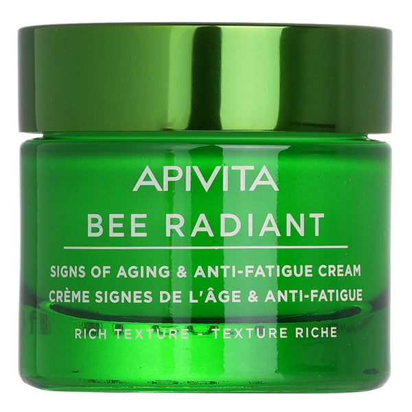 Apivita Bee Radiant Signs Of Aging & Anti-Fatigue Cream - Rich Texture (Exp. Date: 06/2023)  50ml/1.69oz