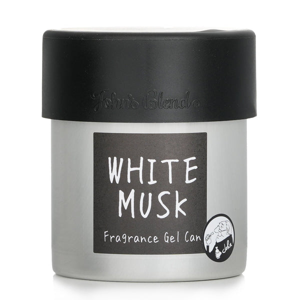 John's Blend Fragrance Gel Can - White Musk  85g