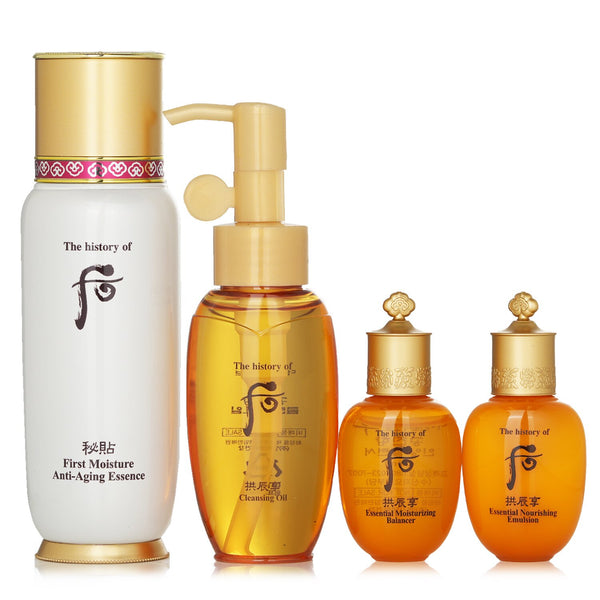 Whoo (The History Of Whoo) Bichup First Care Moisture Anti-Aging Essence Special Set  4 pcs