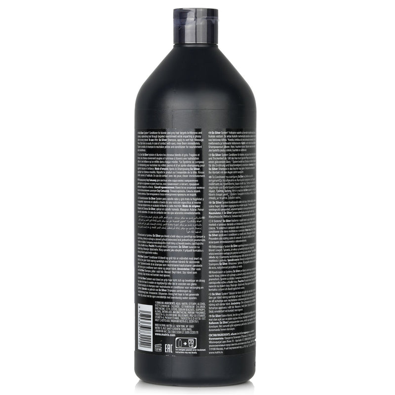 Matrix Total Results Color Obsessed So Silver Conditioner (For Blonde & Grey Hair)  1000ml/33.8oz