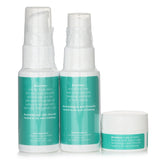Bioelements 3-Step Mini Starter Set : Sensitive Skin Cleansing Oil 30ml + Soothing Reset Mist 30ml + Barrier Fix Daily Hydrator 7.5ml  3pcs