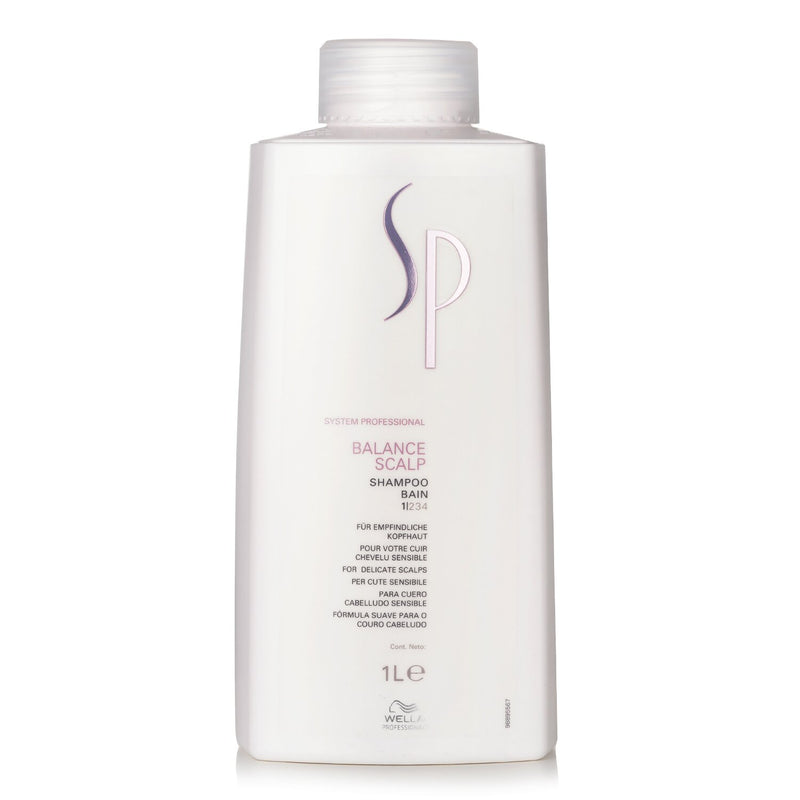 Wella SP Balance Scalp Shampoo (For Delicate Scalps)  1000ml