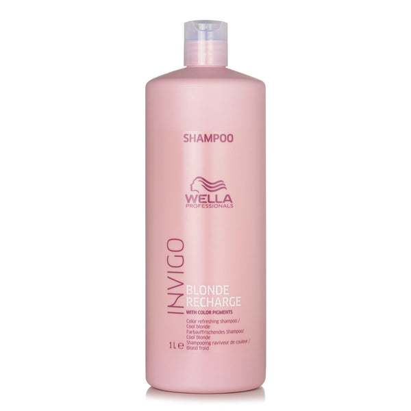 Wella Invigo Blonde Recharge Color Refreshing Shampoo - # Cool Blonde  1000ml