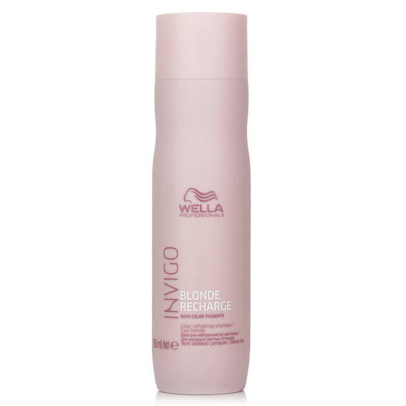 Wella Invigo Blonde Recharge Color Refreshing Shampoo - # Cool Blonde  250ml/8.4oz
