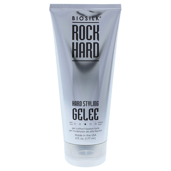 Biosilk Rock Hard Gel by Biosilk for Unisex - 6 oz Gel