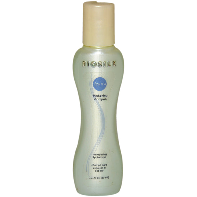 BioSilk Thickening Shampoo - Travel Size by Biosilk for Unisex - 2.26 oz Shampoo