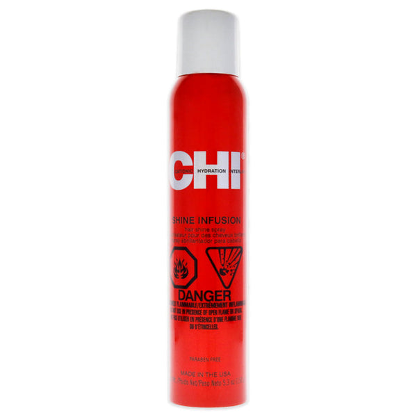 CHI Shine Infusion Thermal Polishing Spray by CHI for Unisex - 5.3 oz Hair Spray