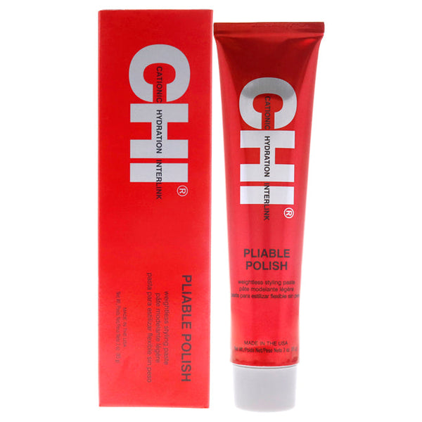CHI Pliable Polish Weightless Styling Paste by CHI for Unisex - 3 oz Paste