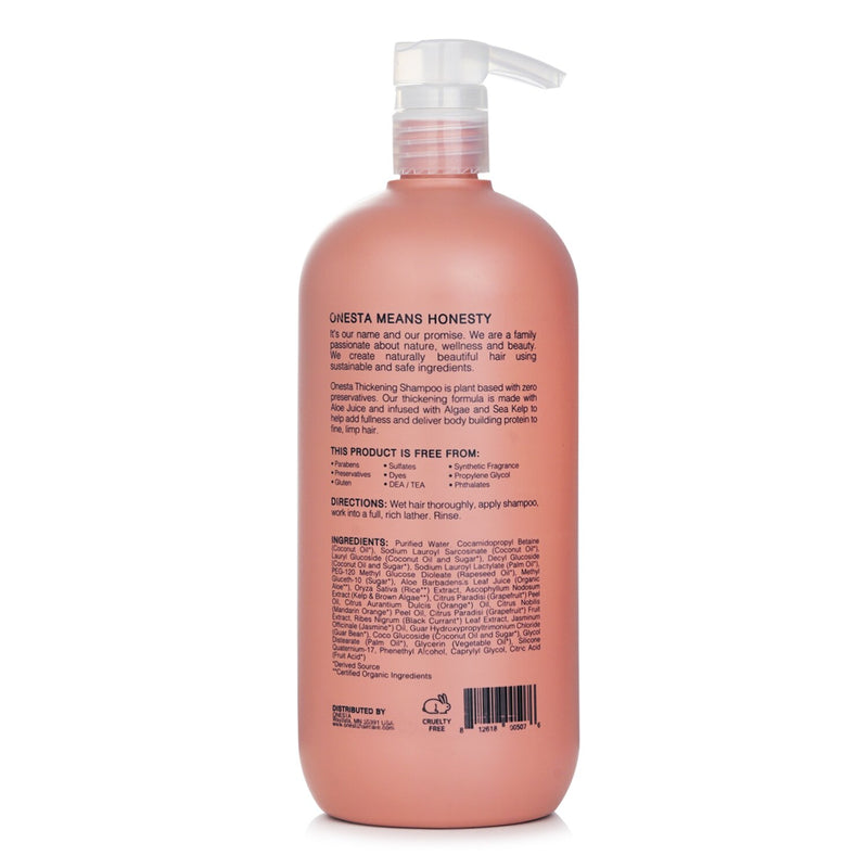 Onesta Thickening Shampoo  946ml/32oz