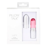 PILLOW TALK Lusty Lipstick Vibrator - # Pink  1pc