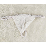 A-One Guy's Men's Hemp Rope Thong GS-005 - # White  1 pc