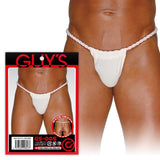 A-One Guy's Men's Hemp Rope Thong GS-005 - # White  1 pc