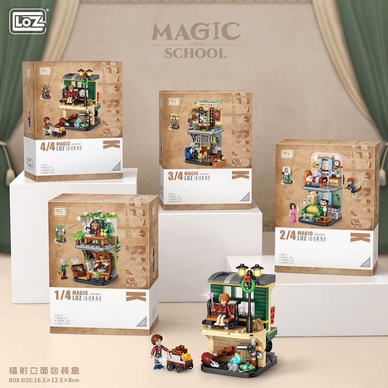 Loz LOZ Magic Academy Street Series - Magic School  16.5x12.5x8cm