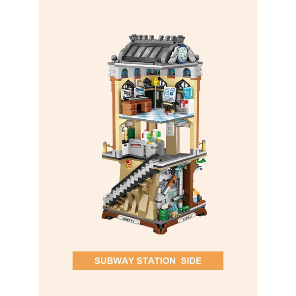 Loz LOZ Mini Blocks - Subway Station  40 x 28 x 9.5cm