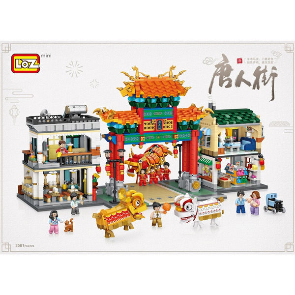Loz LOZ Mini Blocks - Chinatown  57 x 36 x 7 cm