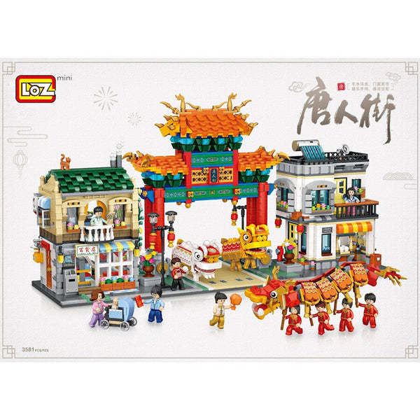 Loz LOZ Mini Blocks - Chinatown  57 x 36 x 7 cm