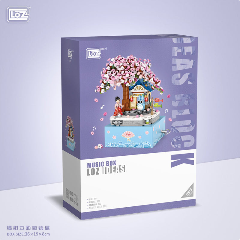 Loz LOZ Mini Blocks - Sakura Music Box  23x27x56 cm