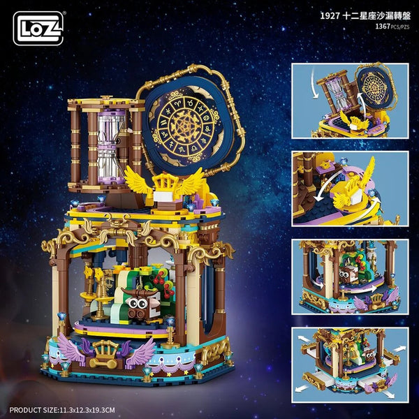 Loz LOZ Mini - Zodiac Hourglass  31 x 23 x 9 cm