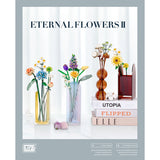 Loz LOZ Mini Blocks - Eternal Flower II Purple Boquet  10 x 6 x 22 cm