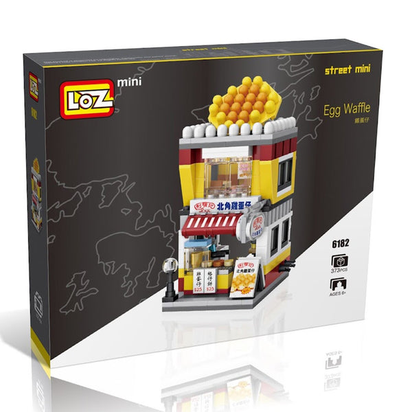 Loz LOZ Mini Blocks - Hong Kong Style Egg Waffle Shop  20 x 17 x 5 cm