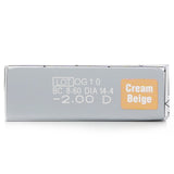 Pia Lilmoon Cream Beige 1 Day Color Contact Lenses - - 2.00  10pcs