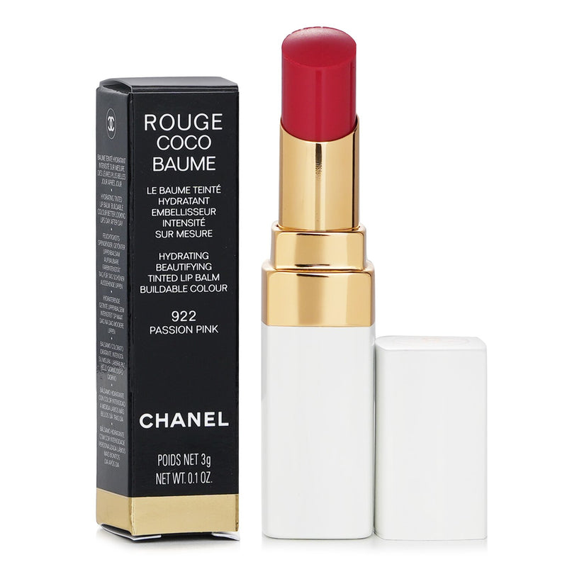 Chanel Rouge Coco Baume Hydrating Beautifying Tinted Lip Balm - # 922  Passion Pink 3g/0.1oz – Fresh Beauty Co. USA