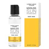MIXGLISS Sun 2 In 1 Silicone Based Lubricant & Massage - Monoi  50ml / 1.7oz