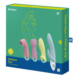 Satisfyer Fabulous Four Air Plus And Vibrator Set  1pc