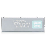 Pia Lilmoon Cream Grege 1 Day Color Contact Lenses - - 2.50  10pcs