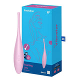 Satisfyer Twirling Joy Tip Vibrator With App Control - # Pink  1pc