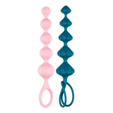 Satisfyer Love Beads Super Soft Silicone Anal Beads - # Multi Colored  1pc