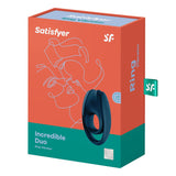 Satisfyer Incredible Duo Vibrating Cock Ring  1pc