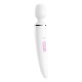 Satisfyer Wand-er Woman Vibrator - # White  1pc