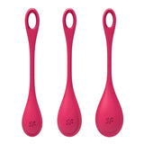 Satisfyer Yoni Power 1 Balls Training Set - # Red  1pc