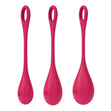 Satisfyer Yoni Power 1 Balls Training Set - # Red  1pc