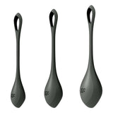Satisfyer Yoni Power 2 Balls Training Set - # Black  1pc