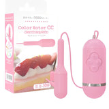 SSI Japan Color Rotor CC Vibrator - Strawberry Cake  1pc