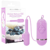SSI Japan Color Rotor CC Vibrator - Blueberry Parfait  1pc